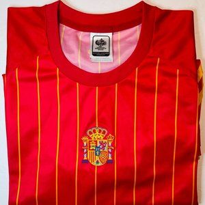 Adidas Spain Home Soccer Jersey Size L